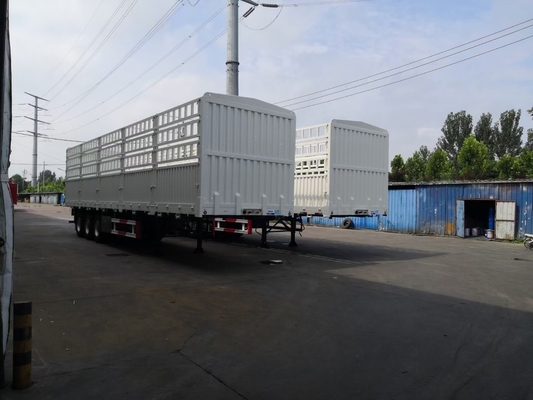 Mechanical Suspension 3axle 40FT Container Side Wall Semi Trailer for Within Your Needs