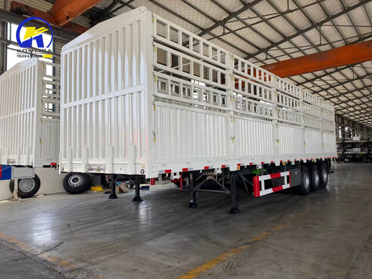 Mechanical Suspension 3axle 40FT Container Side Wall Semi Trailer for Within Your Needs