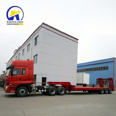 3 Axles 4 Axles 5 Axles Low Bed Semi Trailer for Customization and Customized Request