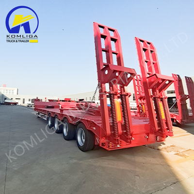 Best Popular Multi Axle 150t 200t 250t Lowbed Transport Semi Trailer Customized Request