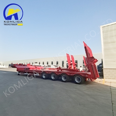 Best Popular Multi Axle 150t 200t 250t Lowbed Transport Semi Trailer Customized Request