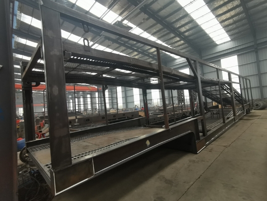 80T Load Capacity Semi Truck Trailer for Central Asia Techinical Spare Parts Support