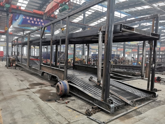 80T Load Capacity Semi Truck Trailer for Central Asia Techinical Spare Parts Support