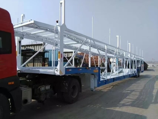 Central Asia Semi Trailer Heavy Duty Car Carrier with ABS Anti-lock Braking System