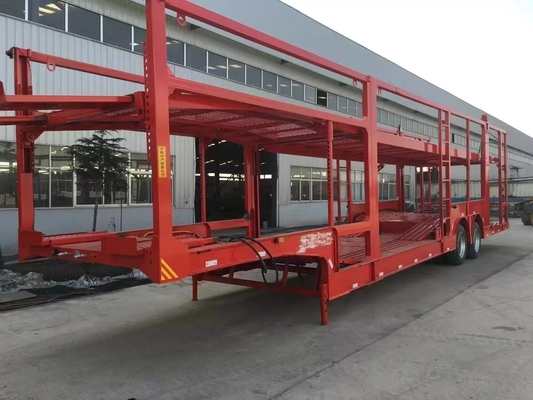 Central Asia Semi Trailer Heavy Duty Car Carrier with ABS Anti-lock Braking System