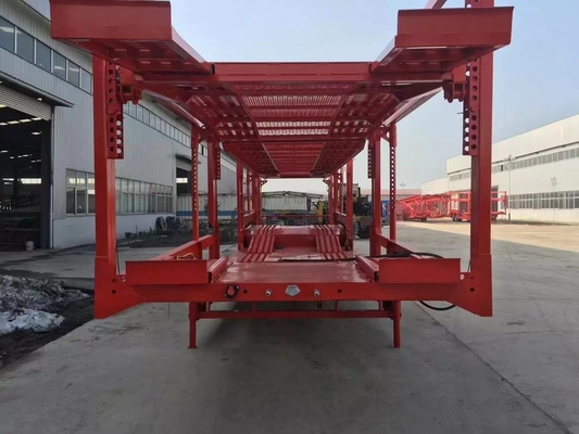 Central Asia Semi Trailer Heavy Duty Car Carrier with ABS Anti-lock Braking System