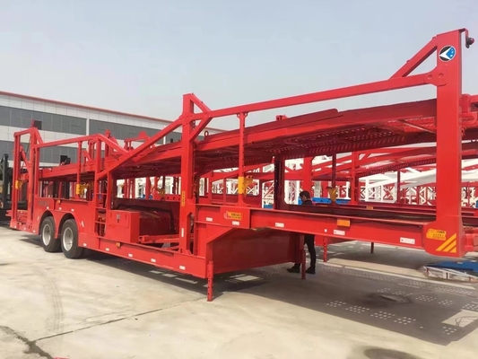 Central Asia Semi Trailer Heavy Duty Car Carrier with ABS Anti-lock Braking System