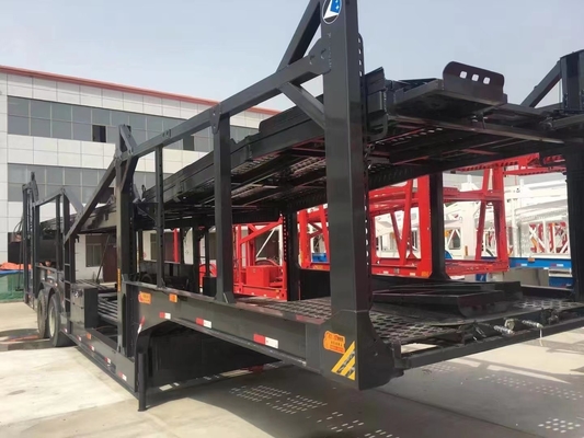 Central Asia Semi Trailer Heavy Duty Car Carrier with ABS Anti-lock Braking System