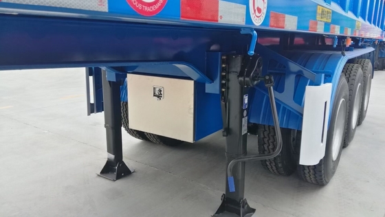 End Side Rear 3 Axle 35 40 Cubic Meter Dump Tipper Trailer with Self-dumping Function