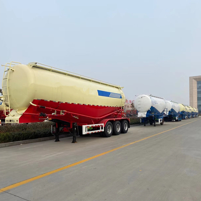 Self-dumping Cement Tank Trailer with Unloading Compressor and Weichai 4102 Engine