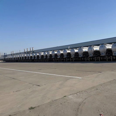Self-dumping Cement Tank Trailer with Unloading Compressor and Weichai 4102 Engine