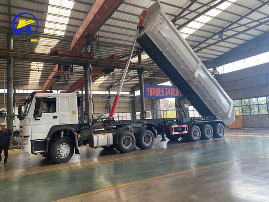 3axle Tri-Axle 40cbm Sinotruk Dump Trailer Customization and Customizable Request