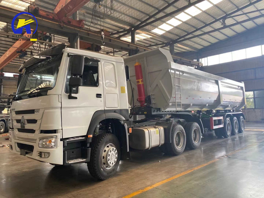 3axle Tri-Axle 40cbm Sinotruk Dump Trailer Customization and Customizable Request