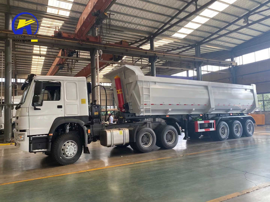 3axle Tri-Axle 40cbm Sinotruk Dump Trailer Customization and Customizable Request