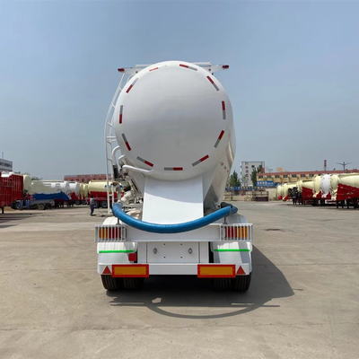 3 Axles Cimc Cement Bulker Trailer with 35m3 40m3 45m3 Capacity and 2 Spare Tire Carriers