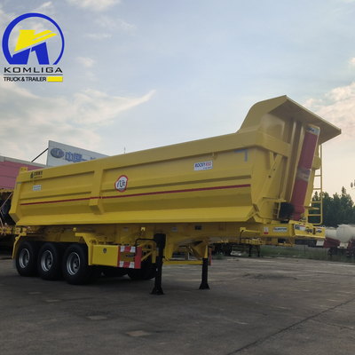 Sinotruk 3/4 Axle Transportation Tipping Tipper Trailer Stone Function Dump Trailer