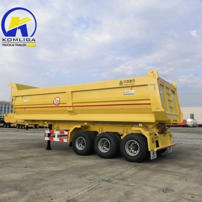 Sinotruk 3/4 Axle Transportation Tipping Tipper Trailer Stone Function Dump Trailer