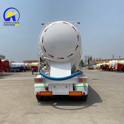 38m3 Three-Axle Cement Tanker Semi Trailer with 1 Compartment and Inner Fluidized Bed