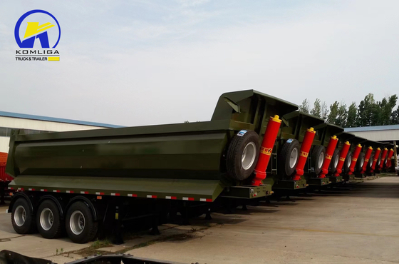 12.00r22.5/315 80r22.5/11.00r20/12.00r20 Tire Sinotruk HOWO Heavy Duty Dump Trailer