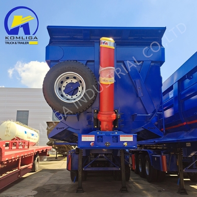 Heavy Duty 3 Axles Sand Transport Tipper/Dump Semi Trailer End Dumping Truck Trailers