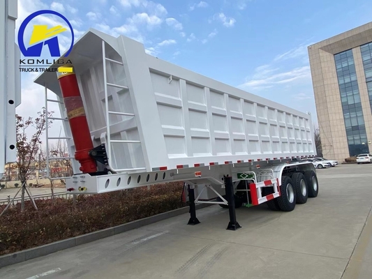 ABS Anti-lock Braking System 3 Axles Dump Semi Trailer for Safe and Stable Operation