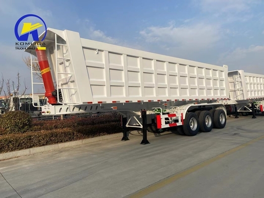 ABS Anti-lock Braking System 3 Axles Dump Semi Trailer for Safe and Stable Operation