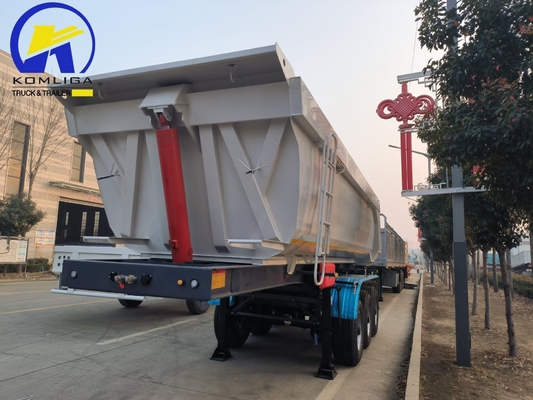 3axle Dump Trailer Tipper Trailer Dumper Semi Trailer for Construction Materials