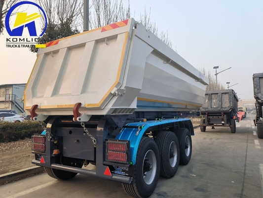 3axle Dump Trailer Tipper Trailer Dumper Semi Trailer for Construction Materials