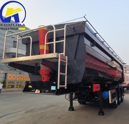 3axle Dump Trailer Tipper Trailer Dumper Semi Trailer for Construction Materials