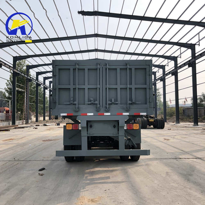 3-Axle Side Dump Trailer Tractor Tipping Semi-Trailer with ABS Anti-lock Braking System