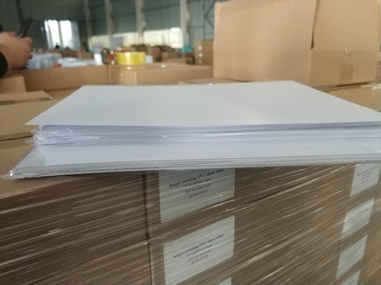 210x297x0.3 Inkjet Printing PVC Sheet for Plastic Card Techinical Spare Parts Support