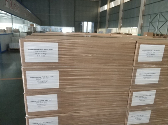 210x297x0.3 Inkjet Printing PVC Sheet for Plastic Card Techinical Spare Parts Support