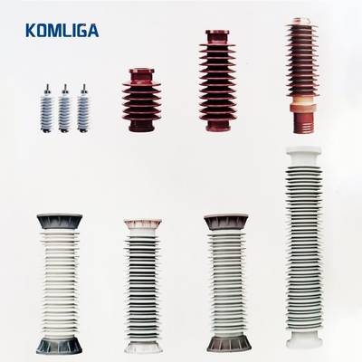 550KN High Voltage Hollow Porcelain Insulator for Power Distribution Transformers